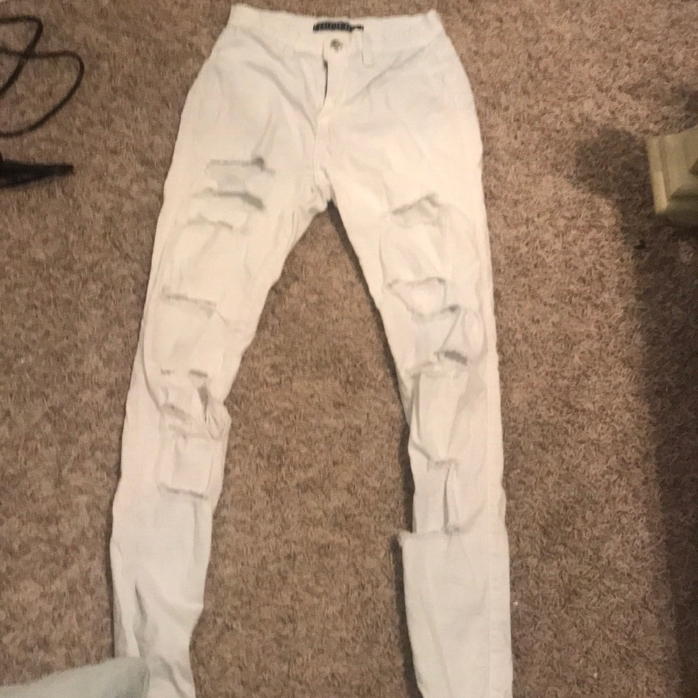 Fashion nova size 5 high rise jeans